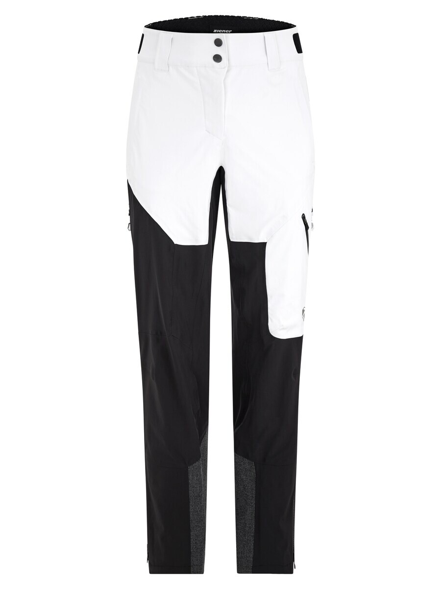 

Спортивные брюки ZIENER Regular Workout Pants NAFIRA, черный/белый