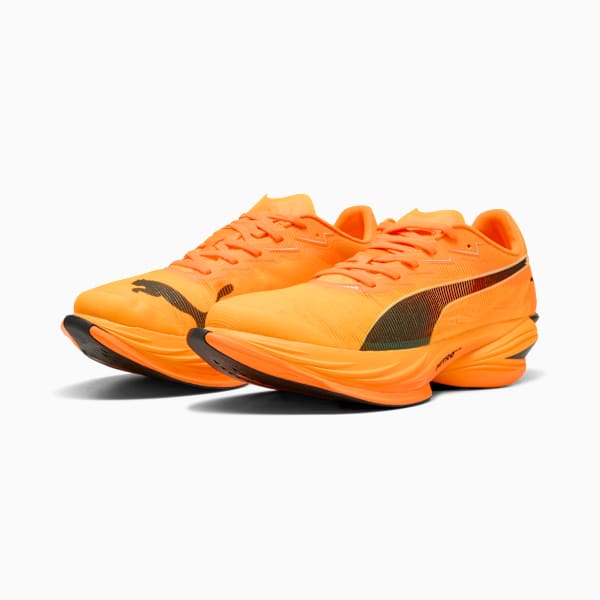 Мужские кроссовки для бега по шоссе Fast-R Nitro Elite 3 Puma, оранжевый — фото 2