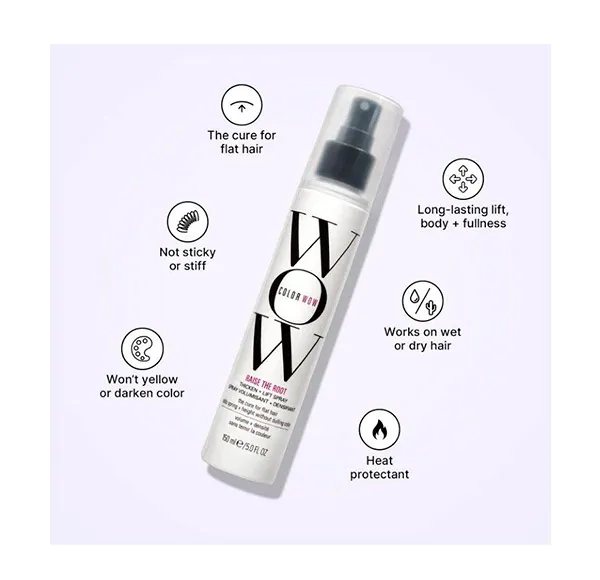 Спрей для лифтинга и утолщения корней волос Raise The Root Color Wow, 150 ml — фото 3