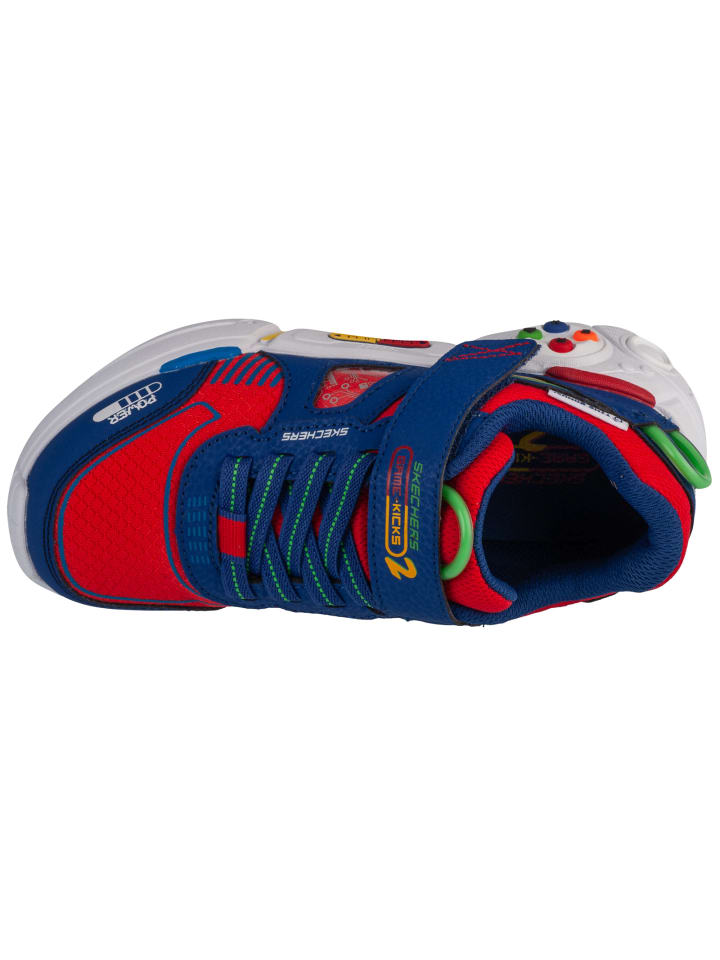 Кроссовки на шнуровке Skechers Gametronix 2.0, синий — фото 3