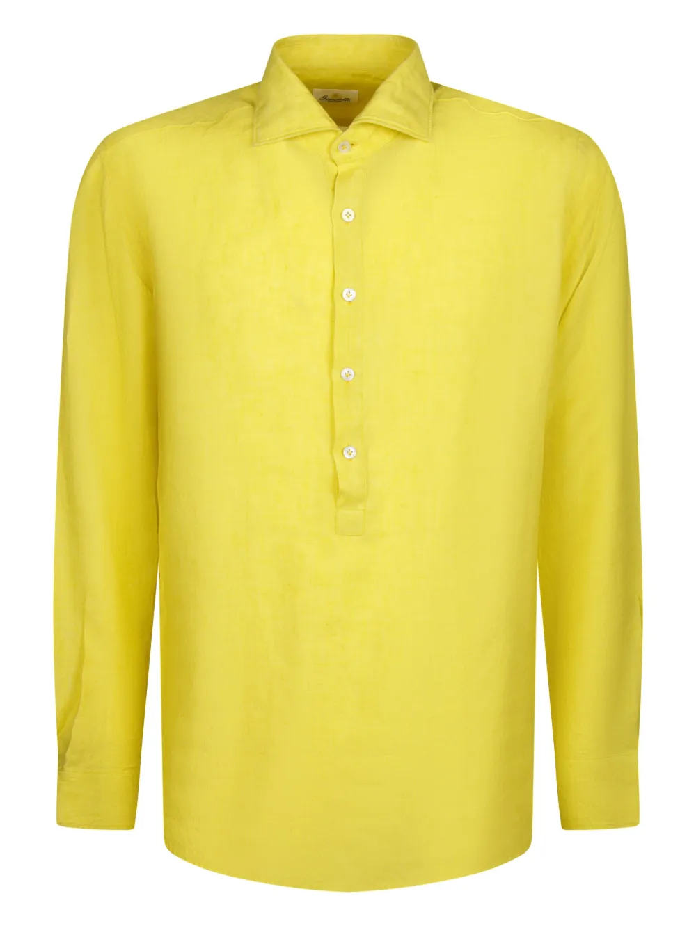 

Рубашка с длинными рукавами Giannetto Portofino, желтый