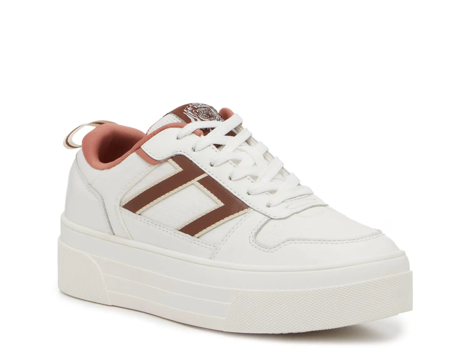 

Кроссовки Midtown Lo 2.0 Platform Sneaker Le Tigre, цвет brightwhite_mahoganyfabric