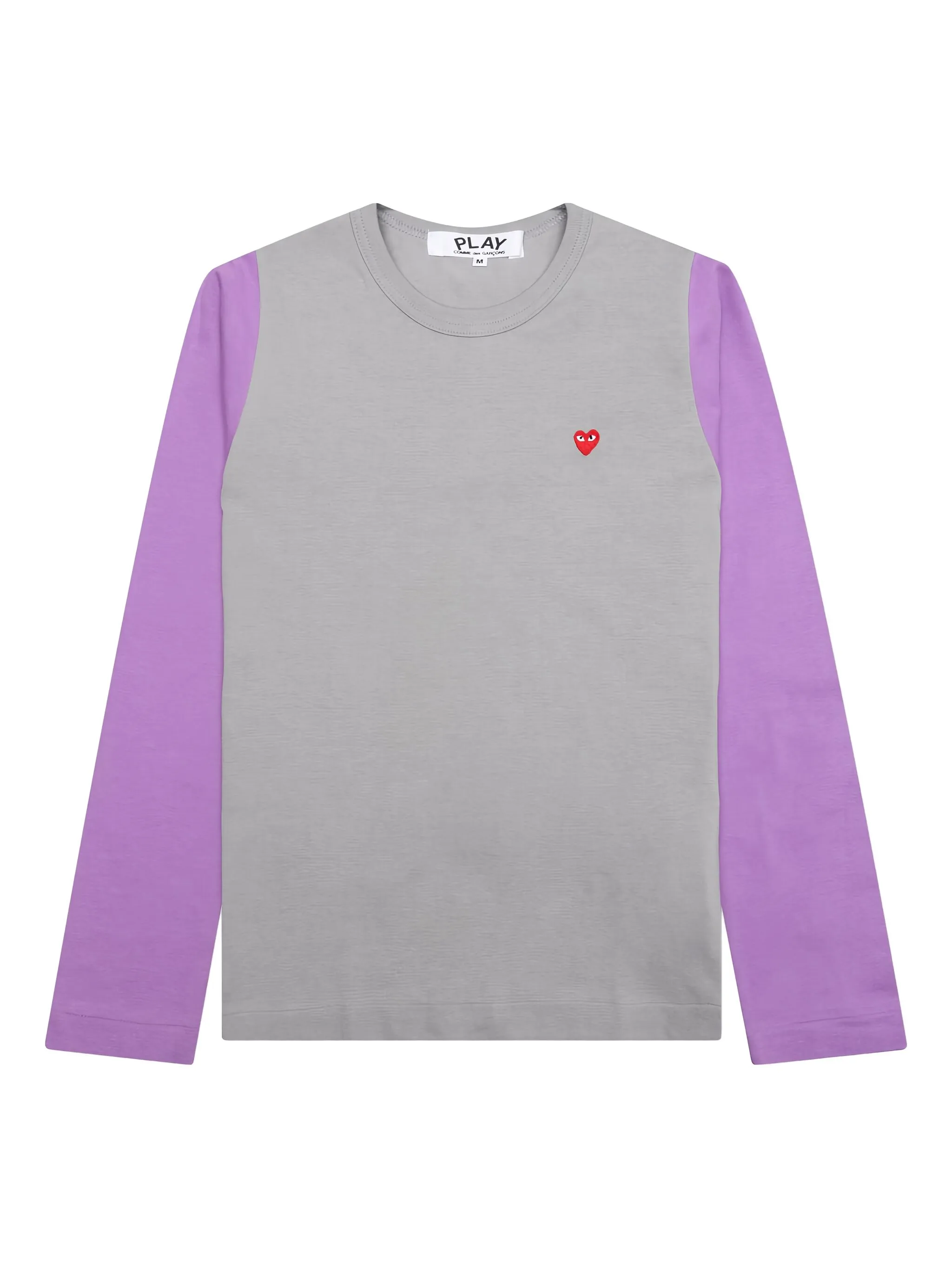 

Лонгслив с логотипом Heart Comme Des Garçons Play, серый