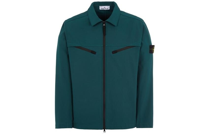 

Куртка мужская Stone Island с карманами, зеленый