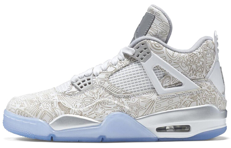 

Кроссовки JORDAN 4 Retro 30th Anniversary Laser, Серый, Кроссовки JORDAN 4 Retro 30th Anniversary Laser