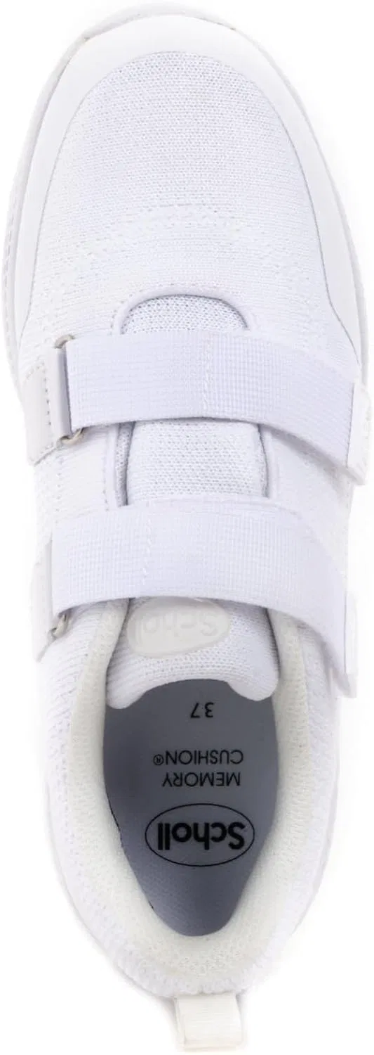 Профессиональный унисекс кроссовки для прыжков Scholl Jump Pro Straps из искусственной и тканевой ткани, White — фото 3