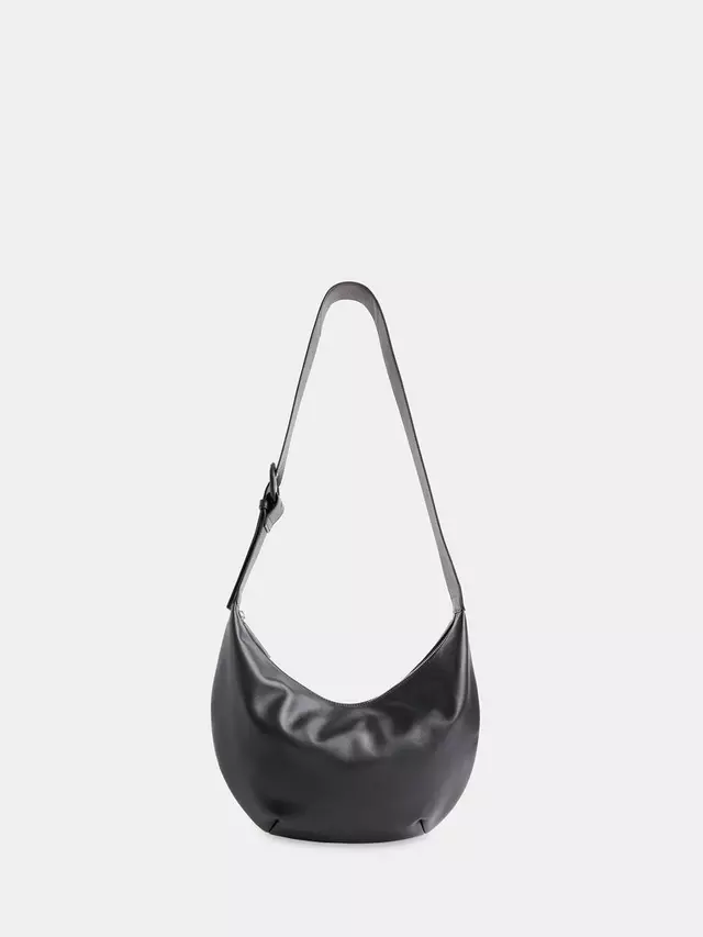 

Сумка кросс-боди Whistles Sia Curved, черный