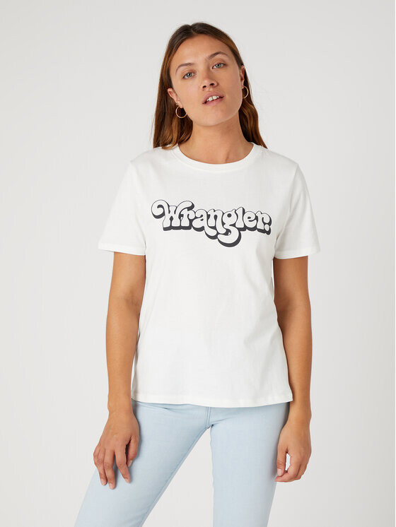 

Футболка стандартного кроя Wrangler, белый