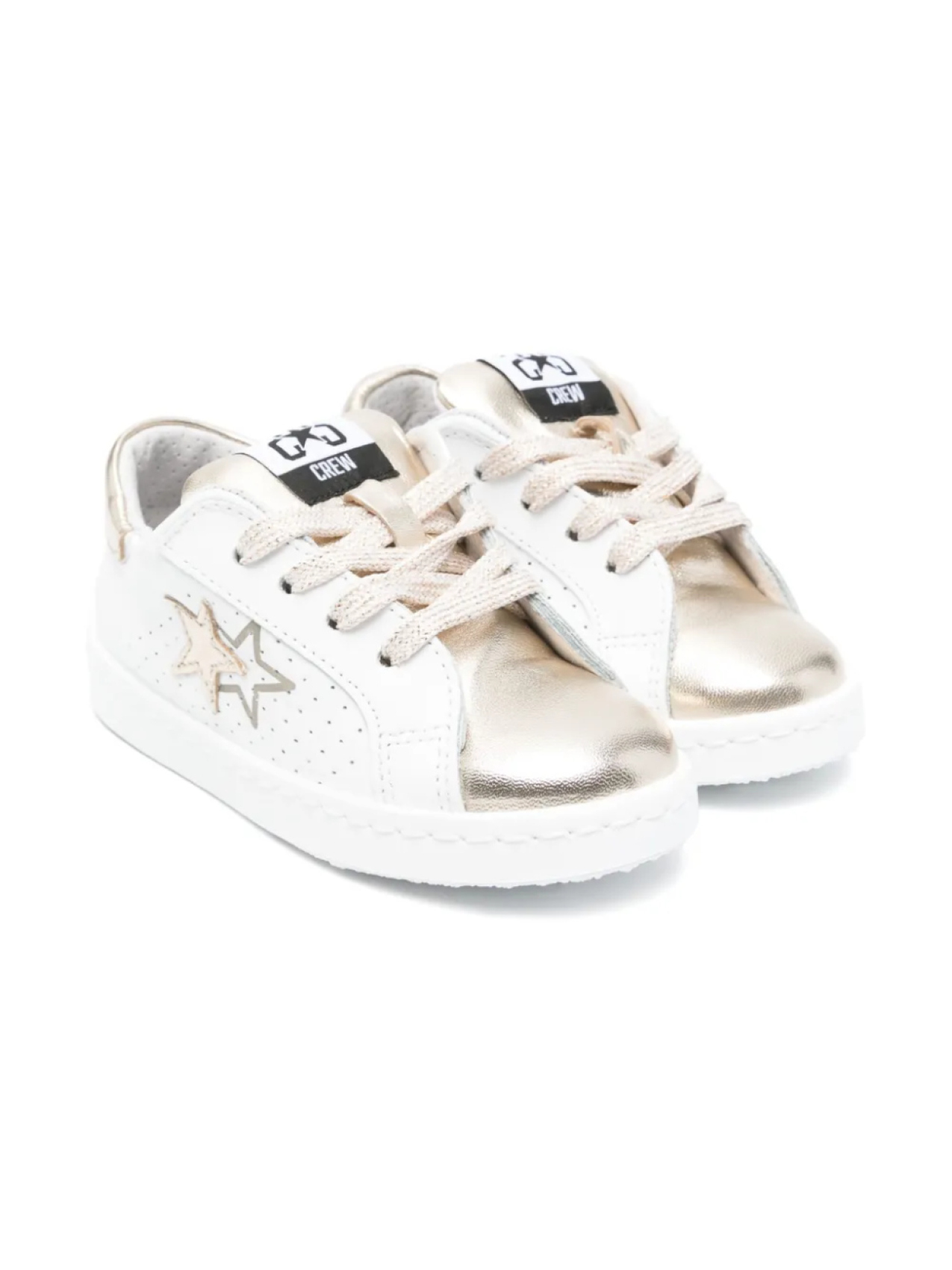 

Кожаные кроссовки 2 Star Kids, белый