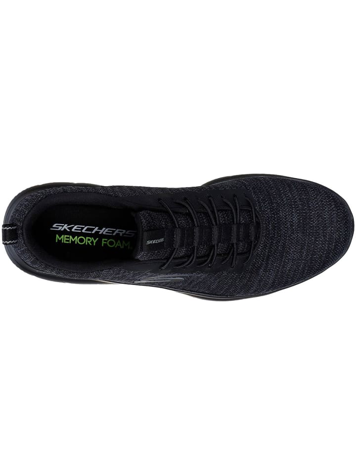 Кроссовки женские Skechers Summits текстильные, черный — фото 4