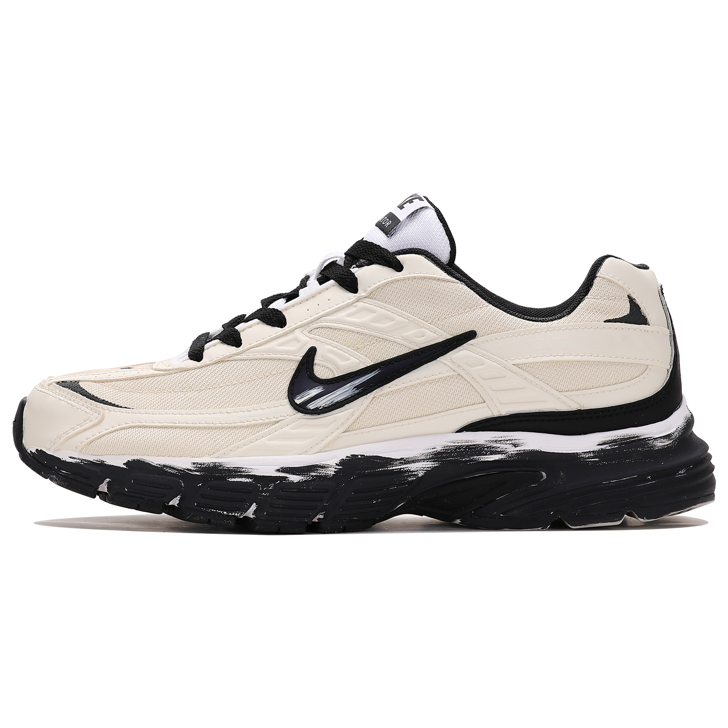 

Nike Кроссовки для бега Initiator Cushioning Support, низкие, бежево-черные, мужские