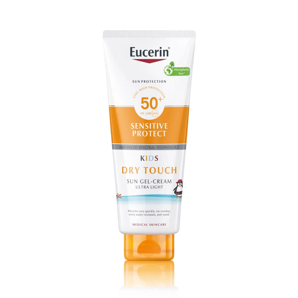 Детский солнцезащитный гель-крем Eucerin Sun Kids Sensitive Protect SPF50 400 мл Eucerin