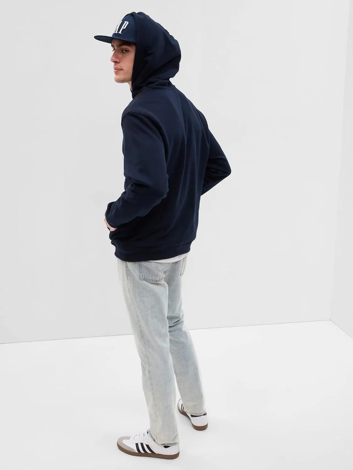Джинсы slim-fit GAP, Light Wash — фото 3