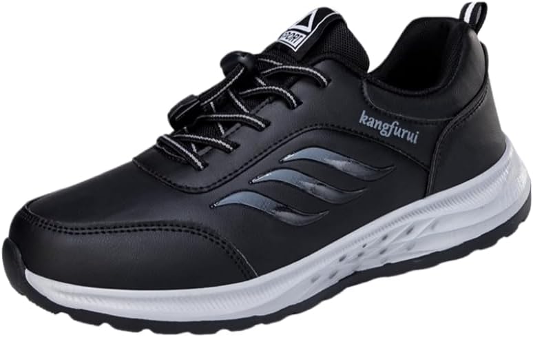 

Модные мужские спортивные кроссовки - удобные, мягкие, легкие, повседневные кроссовки - подходят для ежедневного использования или работы Hoalox, черный