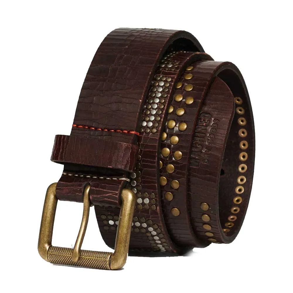 

Ремень с логотипом Superry Superdry, коричневый