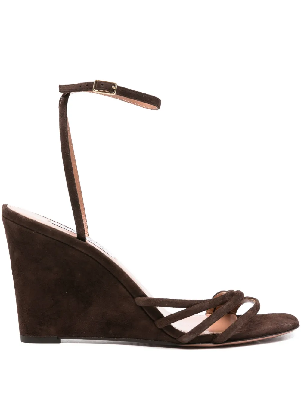 Сандалии Latour 85 мм Aquazzura, коричневый