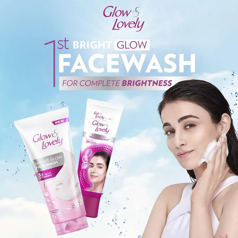 Крем для лица Glow & Lovely — Очищающее средство для лица «Instant with Fairness Multivitamin» от Fair &, 100 мл — фото 3