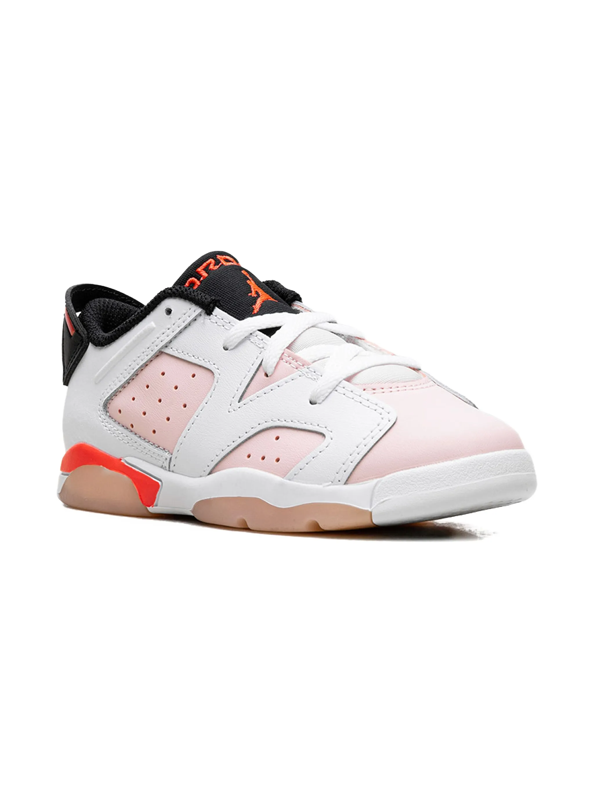 

Кроссовки с логотипом Retro 6 на шнуровке-деталь кроссовок Jordan Kids, белый