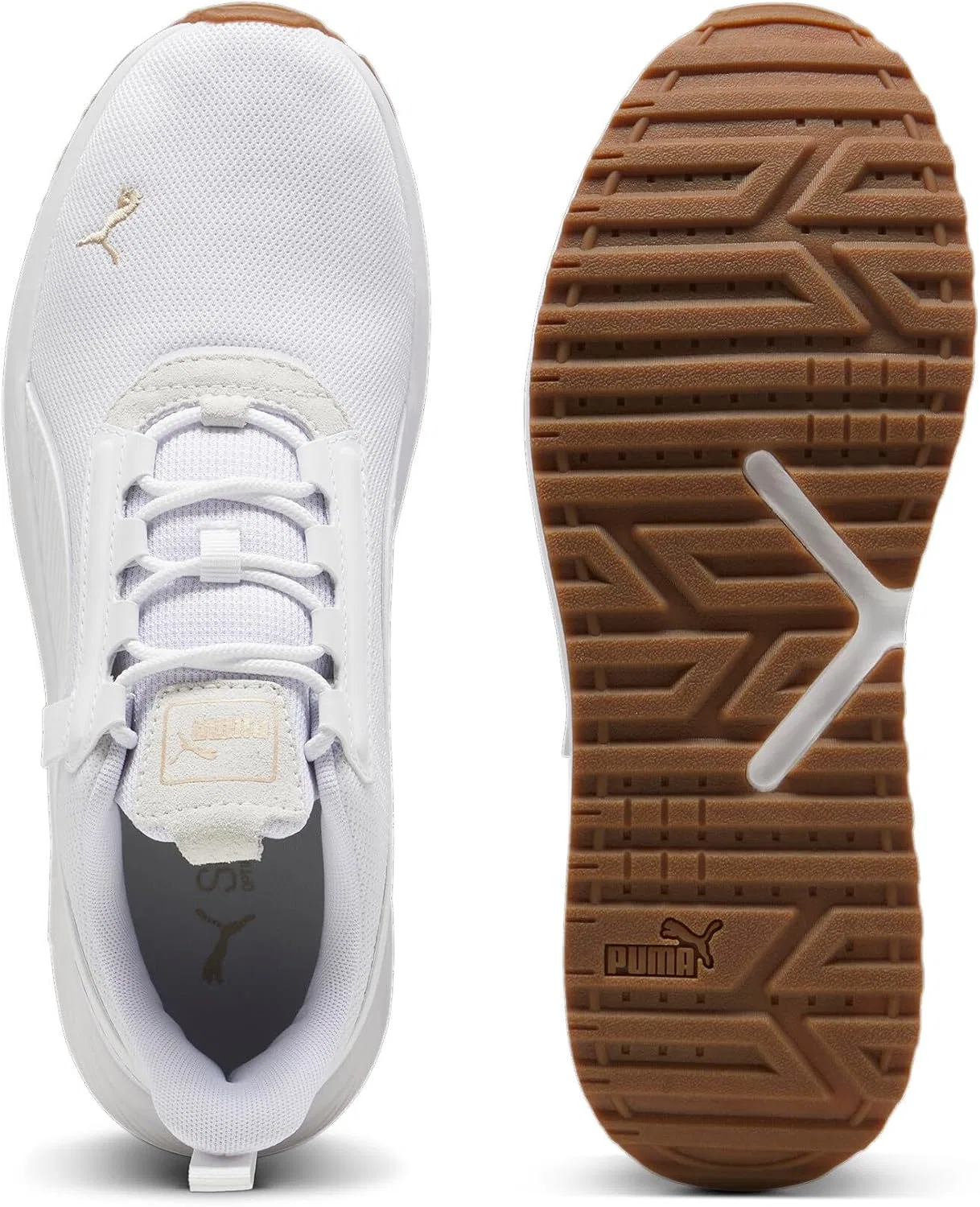 Мужские кроссовки PUMA Pacer 23 Street Trainers, White Gold — фото 4