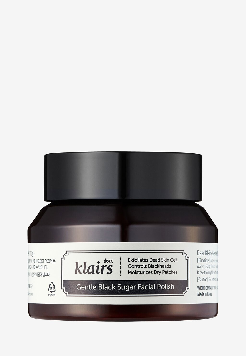

Скраб и пилинг для лица Gentle Black Sugar Facial Polish 60G klairs, цвет neutral
