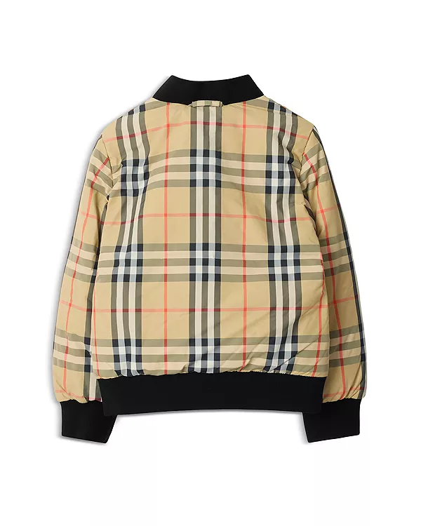 Парка для мальчиков - для малышей и для взрослых Burberry, черный — фото 2