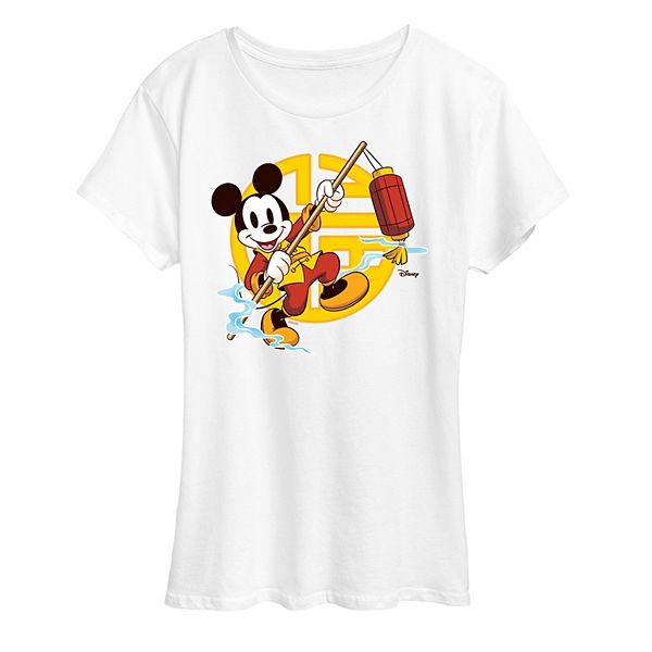 

Футболка женская Mickey Mouse год дракона Disney, White, Белый, Футболка женская Mickey Mouse год дракона Disney, White