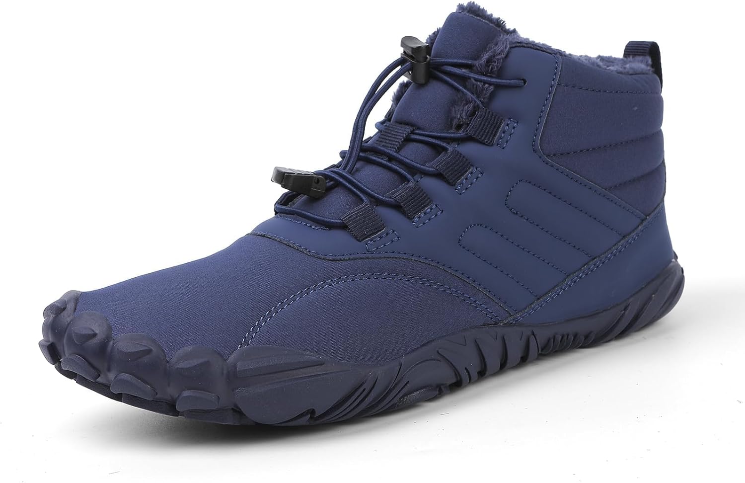 

Зимние походные обувь для женщин и мужчин, водонепроницаемые походные ботинки с широким носком для улицы Generic, синий