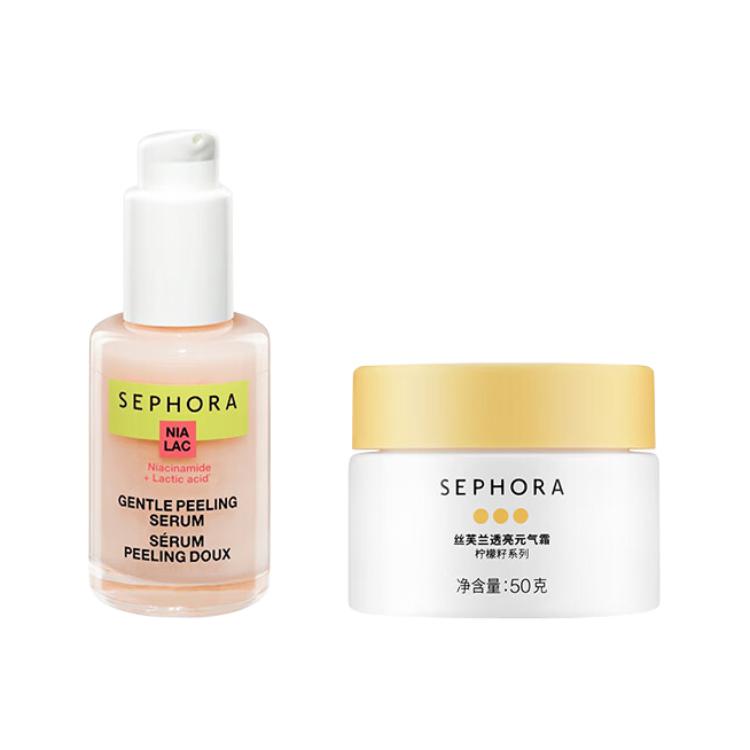 

Прозрачный набор для ухода Fresh Look крем увлажняющий и питающий 50г+30мл Sephora