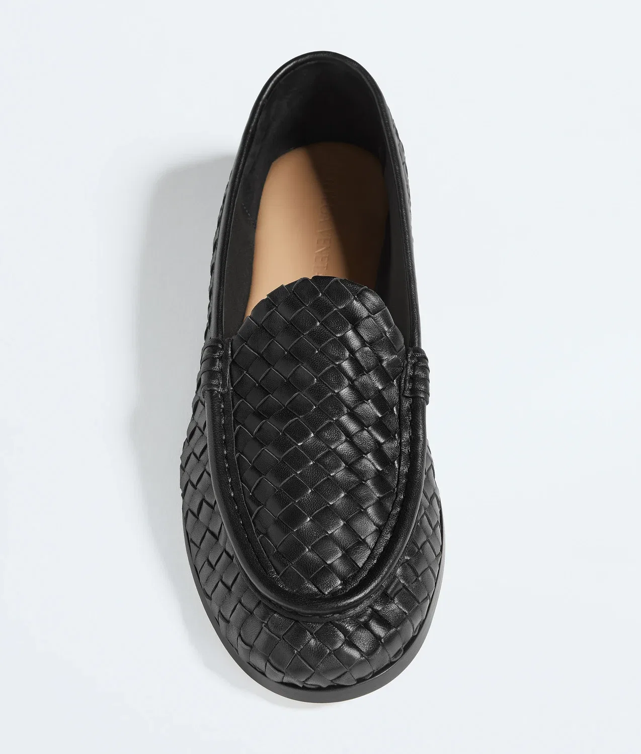Лоферы Silenzio BOTTEGA VENETA, черный — фото 3