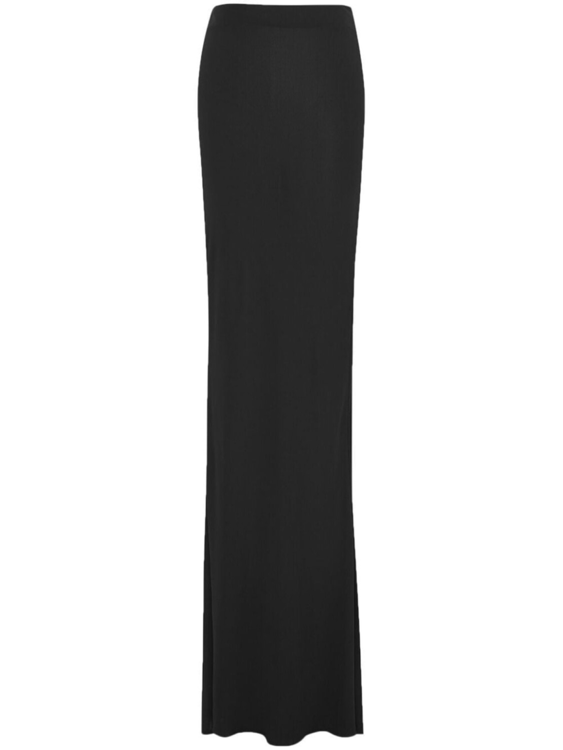 

Saint Laurent юбка макси с асимметричным подолом, черный