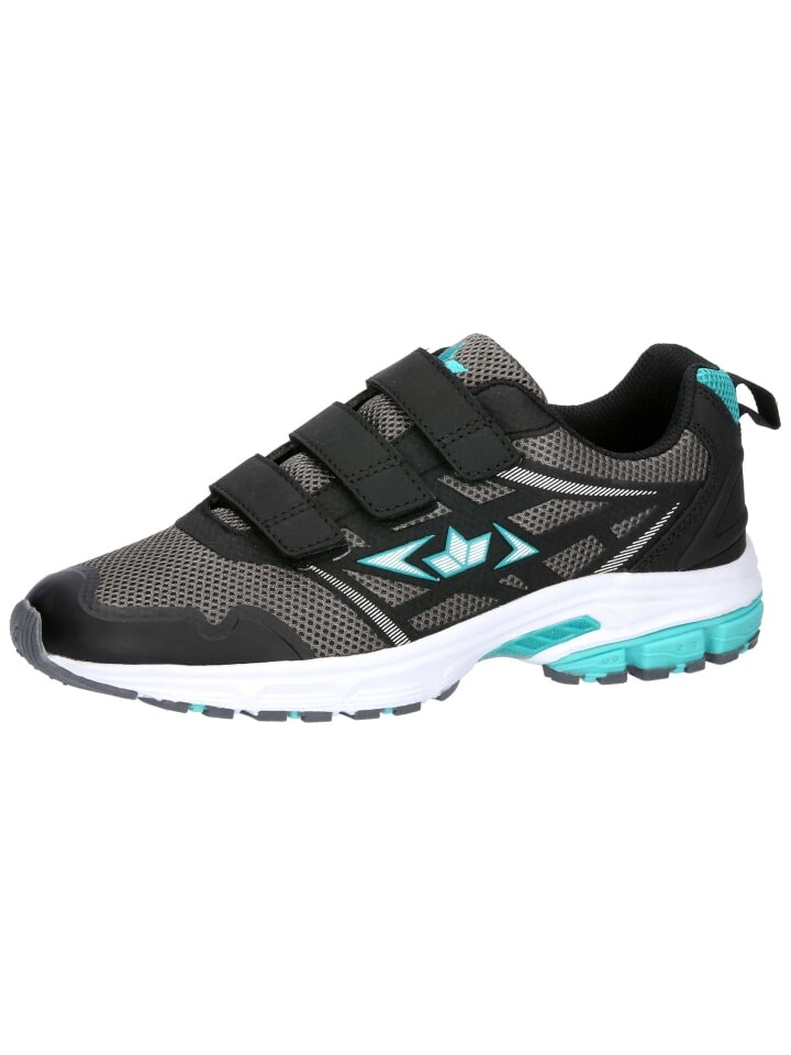Кроссовки Lico Running, черный/белый/голубой