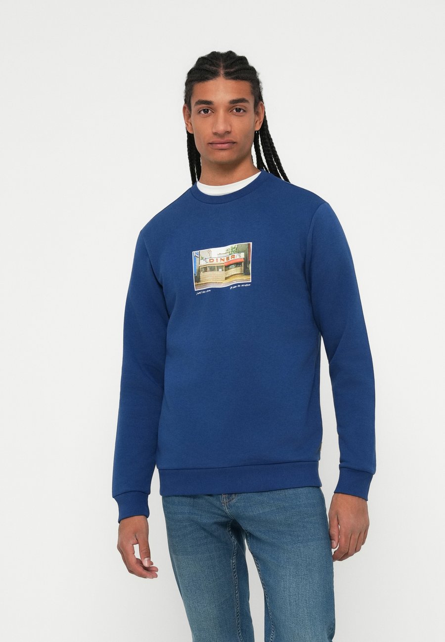 

Толстовка Only & Sons ONSCERES PHOTO PRINT CREW NECK, Estate Blue/Blue