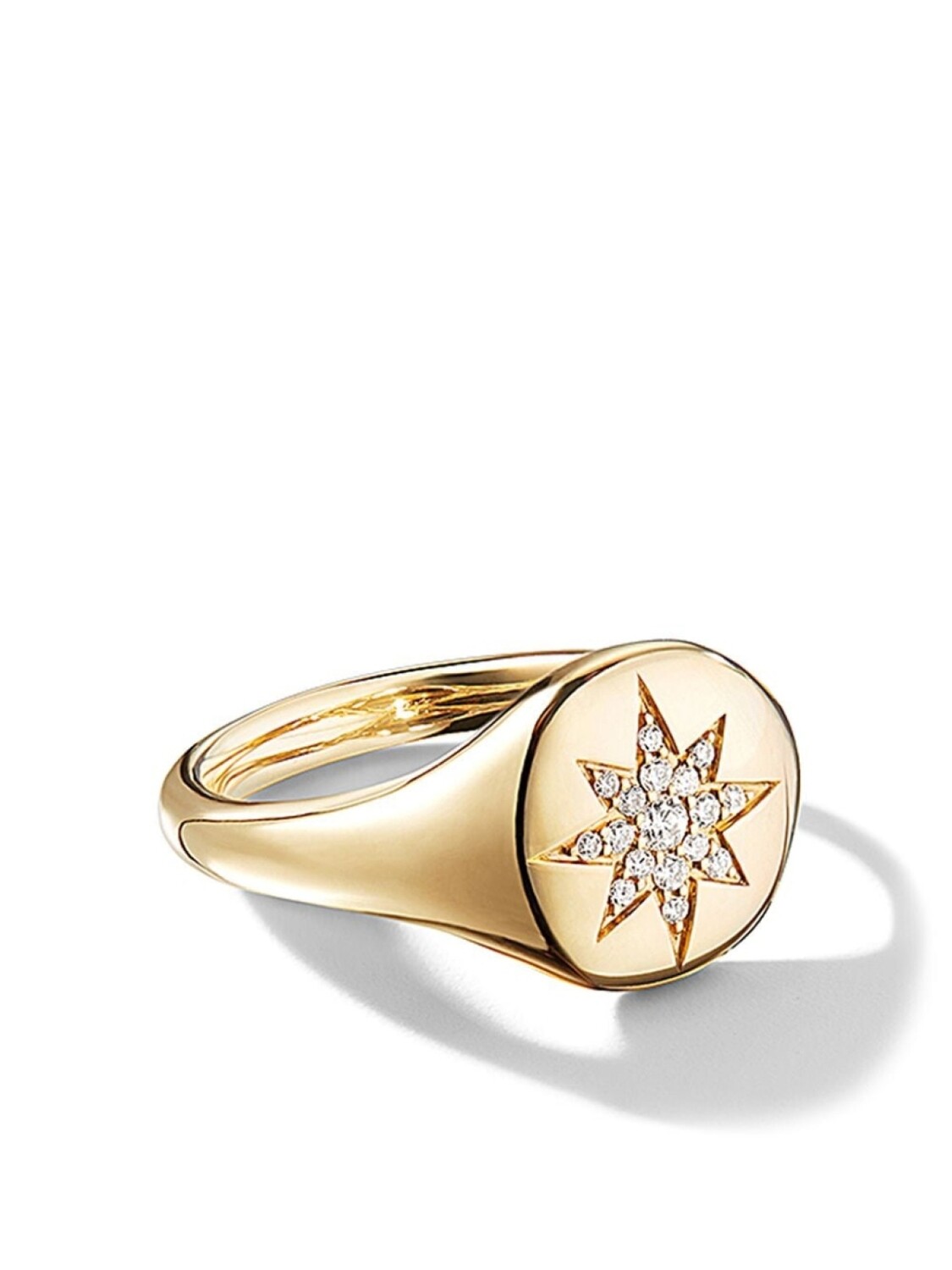 

Кольцо Cable Collectibles Compass из желтого золота с бриллиантамиg David Yurman, золотой