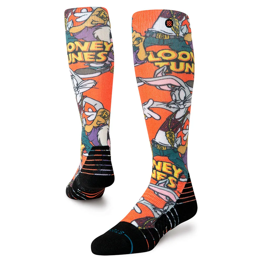 

Носки Stance Looney Mid Poly Snow, разноцветный