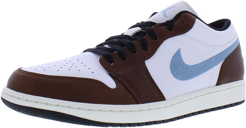 

Мужские кроссовки Nike Air Jordan 1 Low SE, White Black Sail Blue Grey