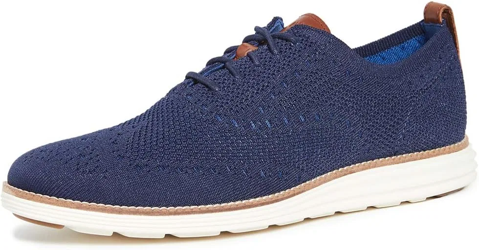 Мужские оксфорды Cole Haan Zerogrand Wing, Blue Navy Ivory