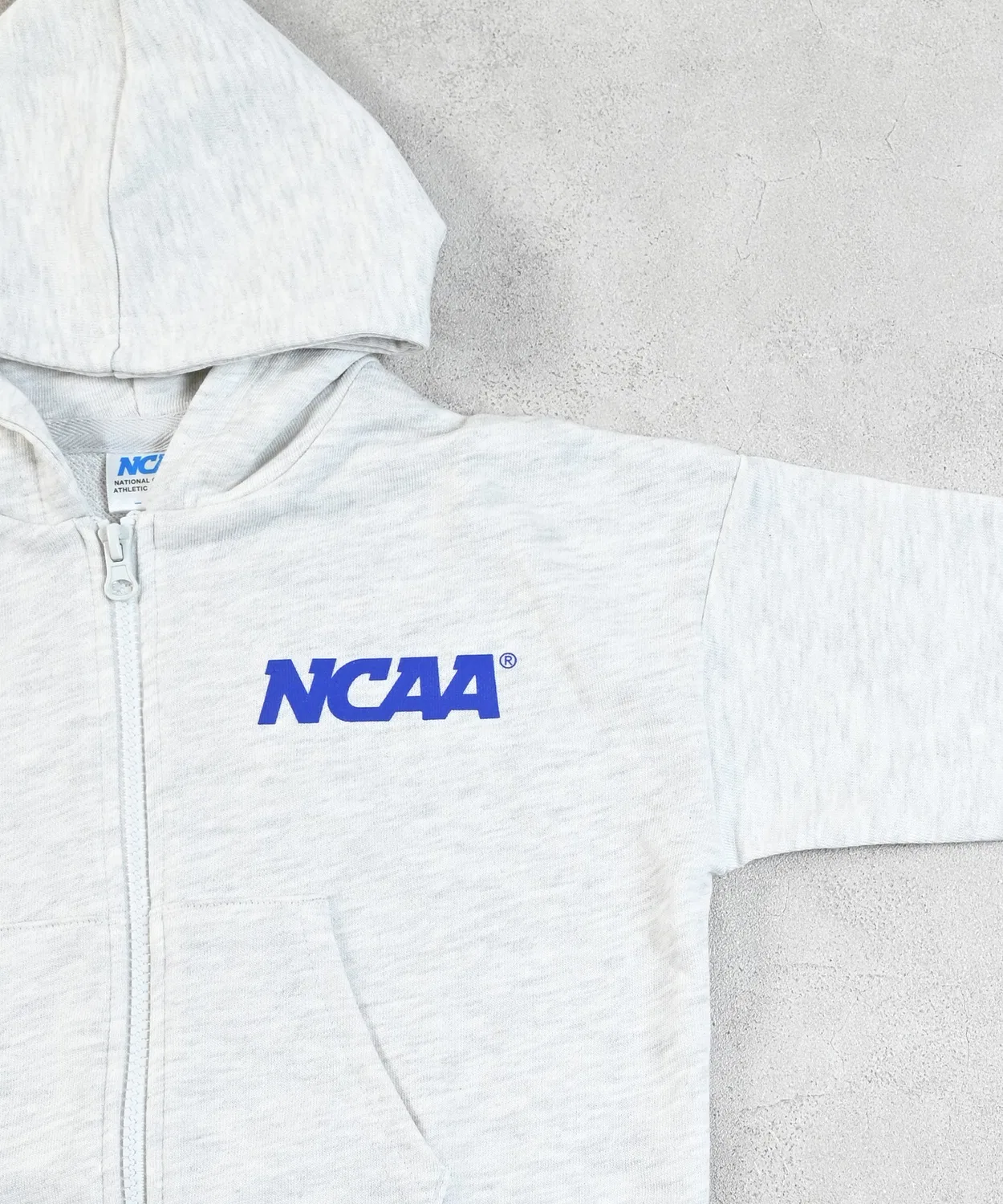 Толстовка NCAA с принтом спереди и сзади, полиэстер, хлопок, чёрная — фото 3
