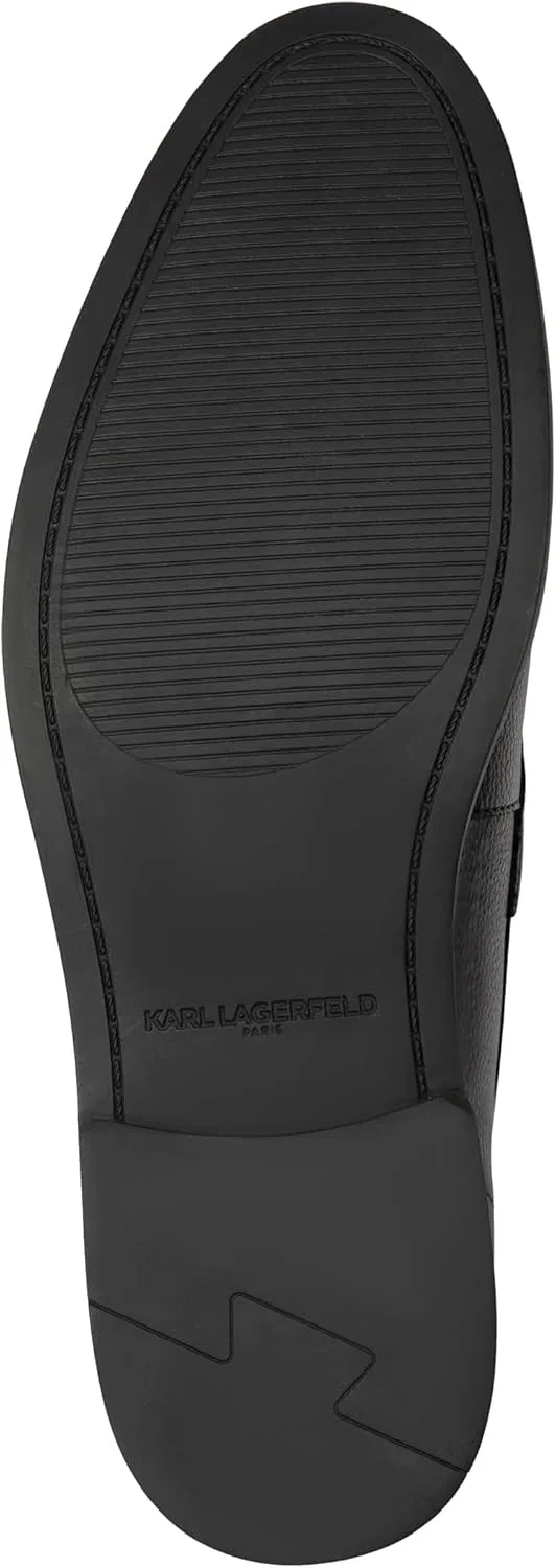 Лоферы KARL LAGERFELD, черные — фото 4