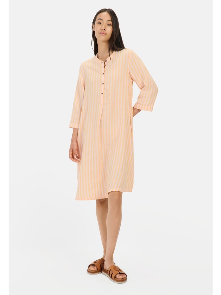 

Платье средней длины со складкой сзади оранжевого цвета Camel Active