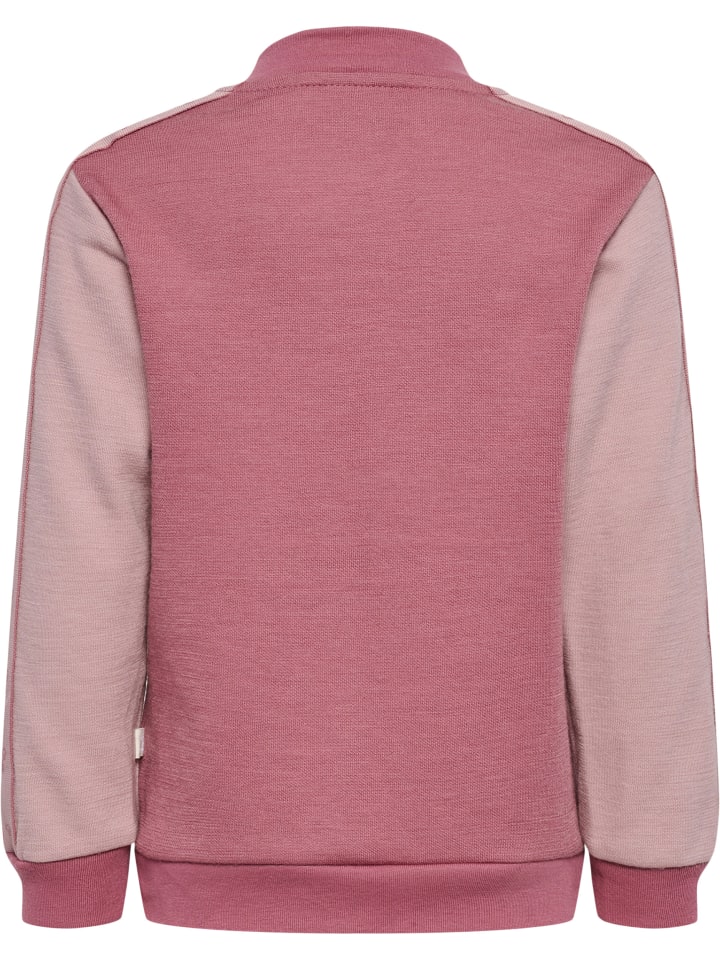Толстовка Hummel Reißverschluss Jacket Hmlwulbato Mädchen, цвет DECO ROSE — фото 2