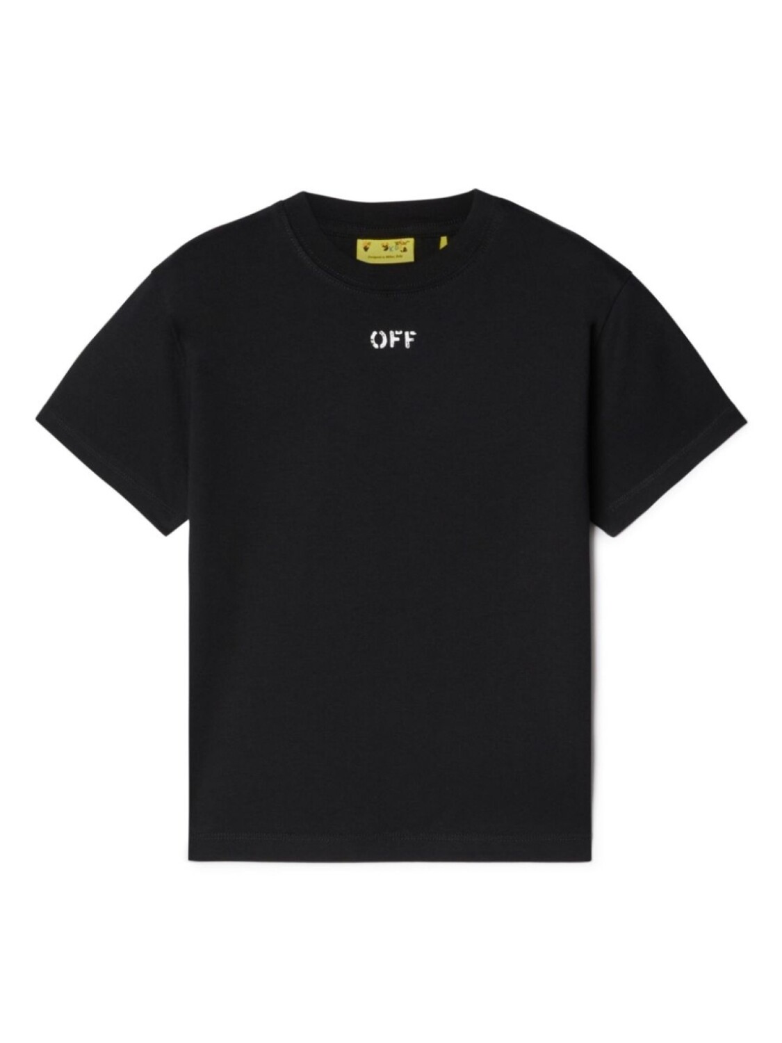 

Off-White Kids футболка Off Stamp, черный