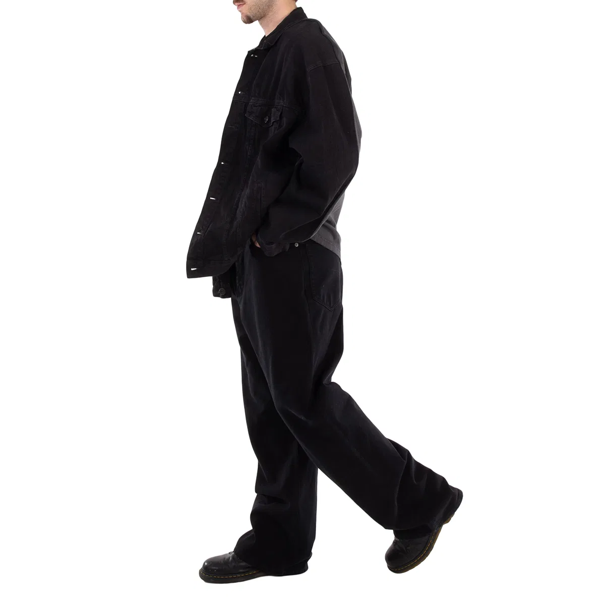 Куртка-джинсовка гибридная Lightweight Black Balenciaga, Lightweight Black — фото 4