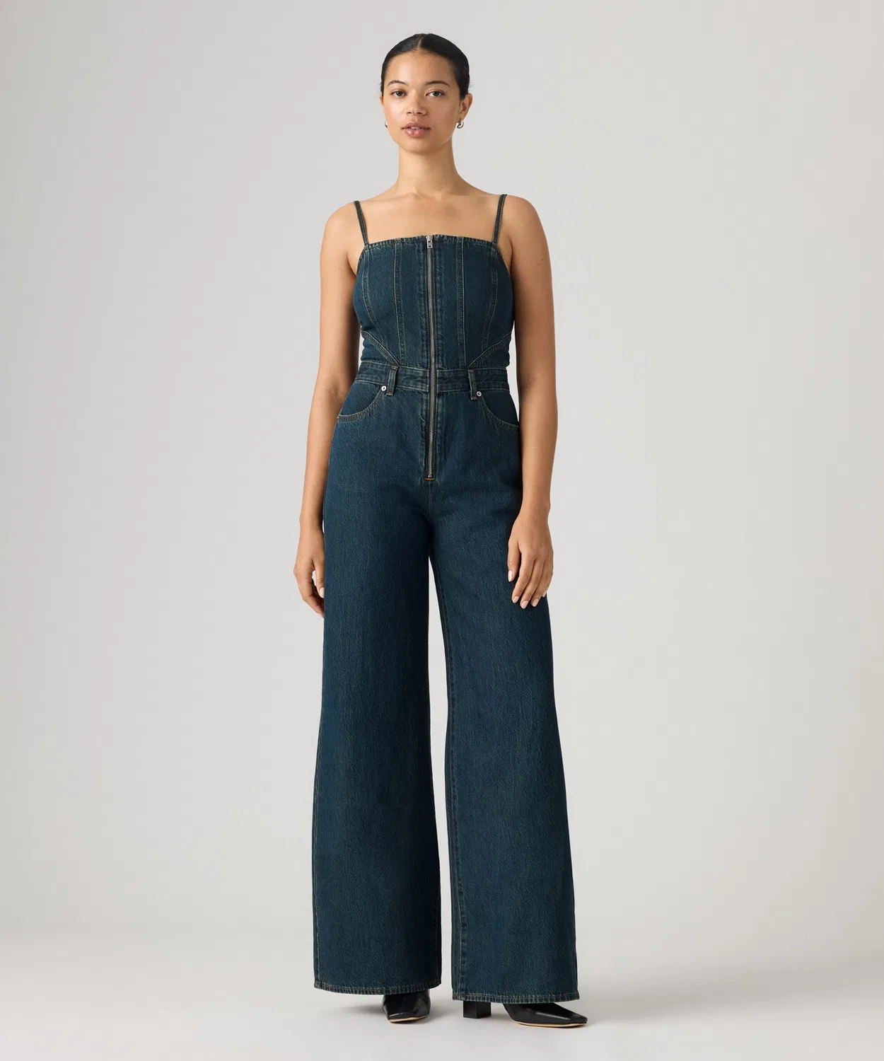 Женский комбинезон с длинным рукавомLevi's Seam, Темно-синий