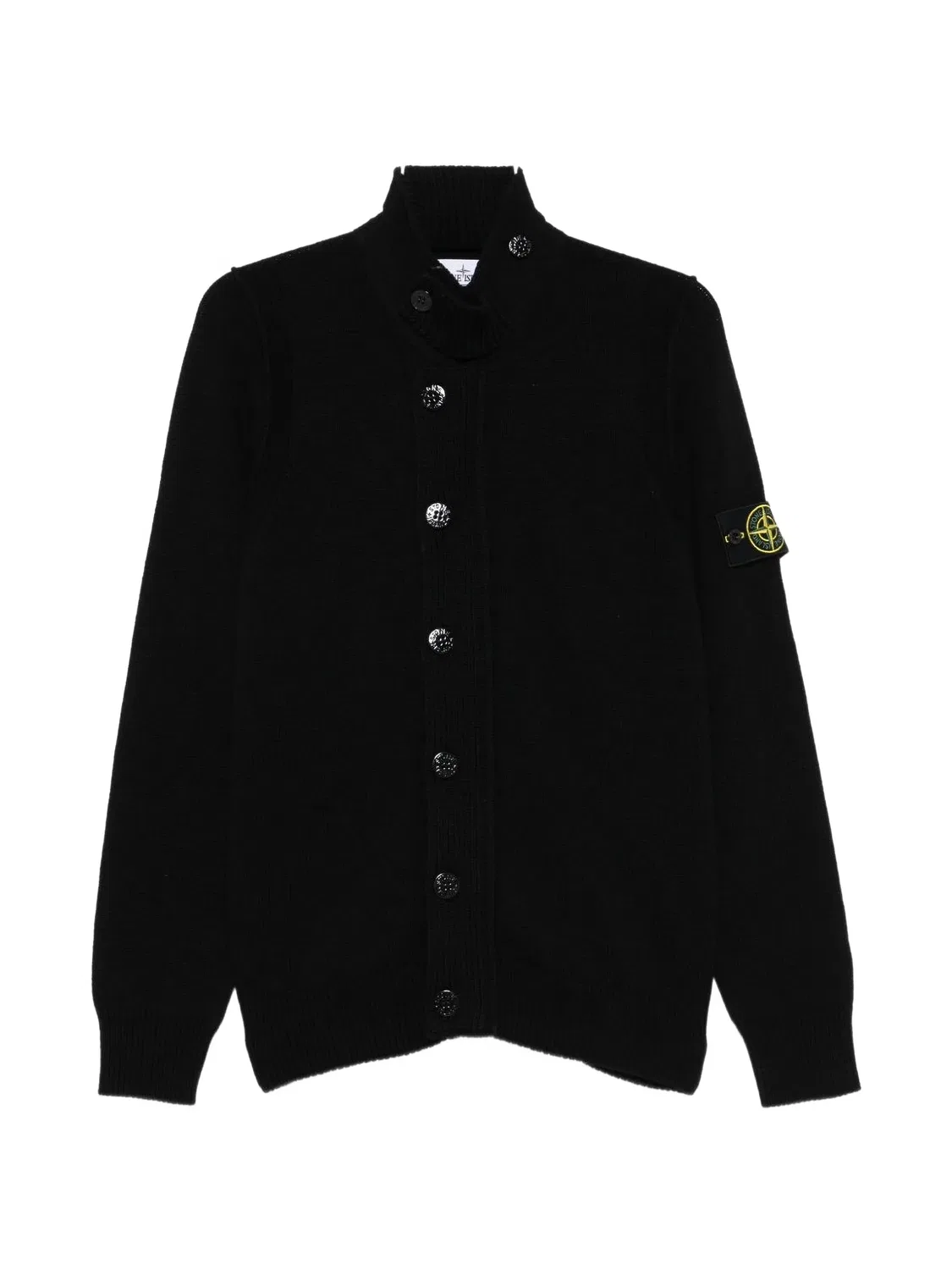 Stone Island Кардиган Compass черный