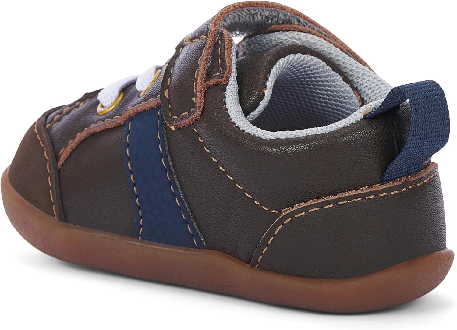 Детские кроссовки для мальчиков Connor Mini See Kai Run, Brown — фото 2