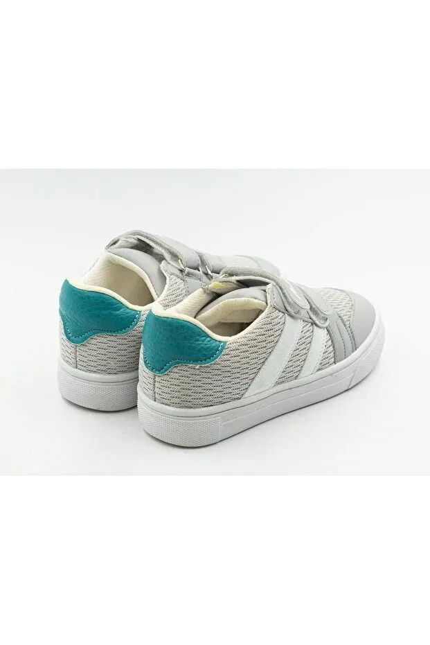 Детские ортопедические туфли для девочек Derici, White-Gray-Blue — фото 3
