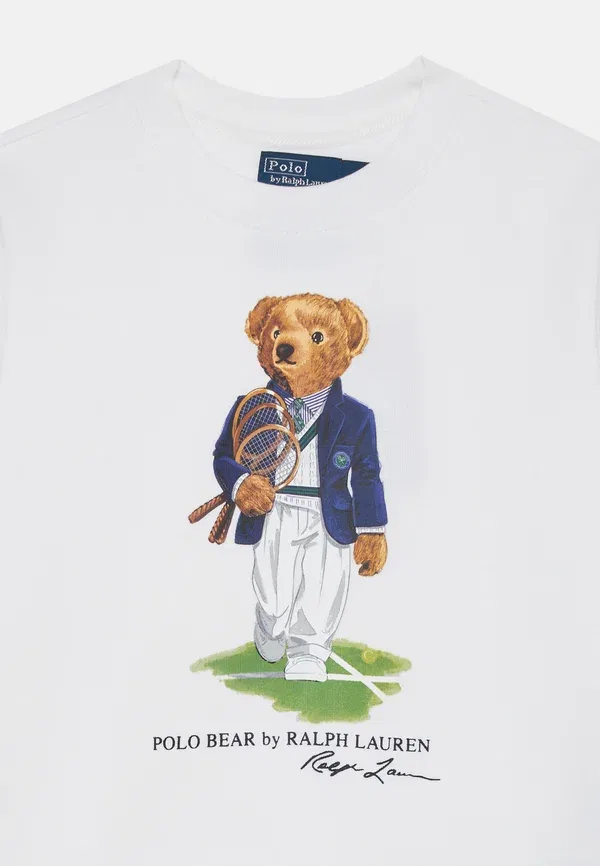 Свитшот с принтом Seasonal Polo Ralph Lauren, White, белый — фото 4