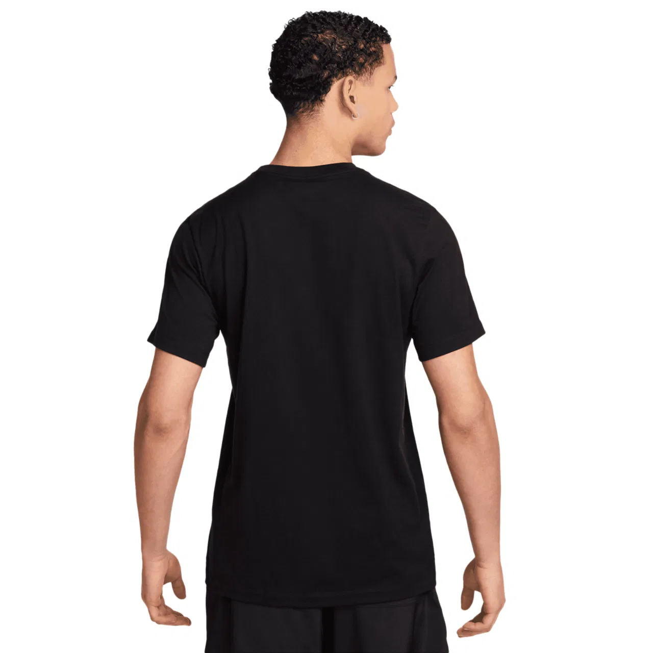 Футболка мужская с принтом Пуэрто-Рико Nike PR Short Sleeve Crew, белый/черный — фото 2