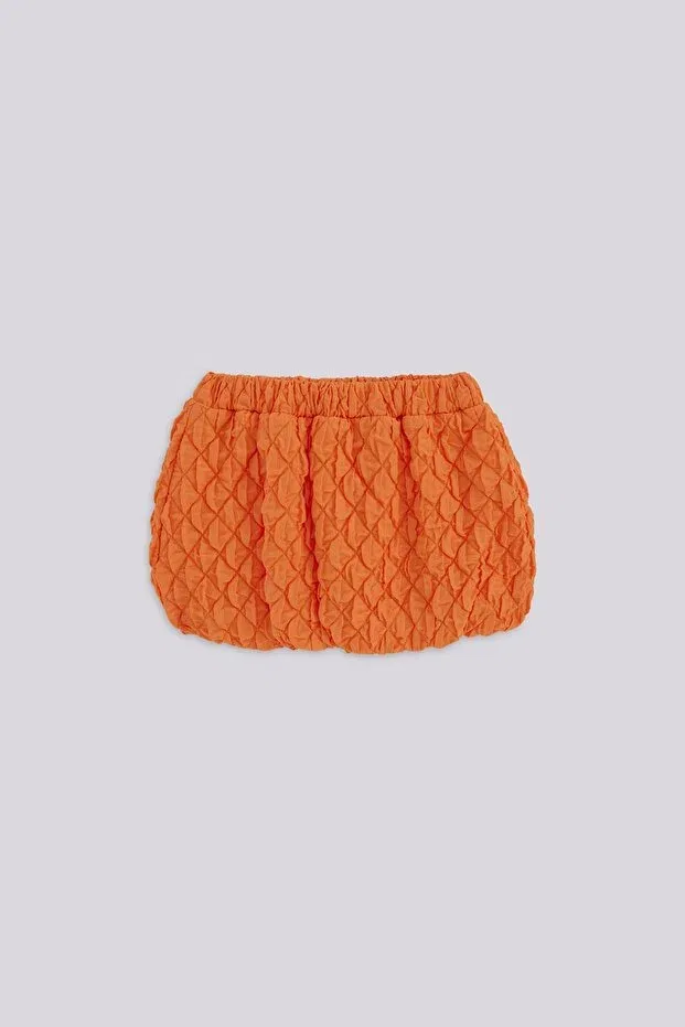 Детская юбка для девочек хлопковая Gb Baby, Orange — фото 3