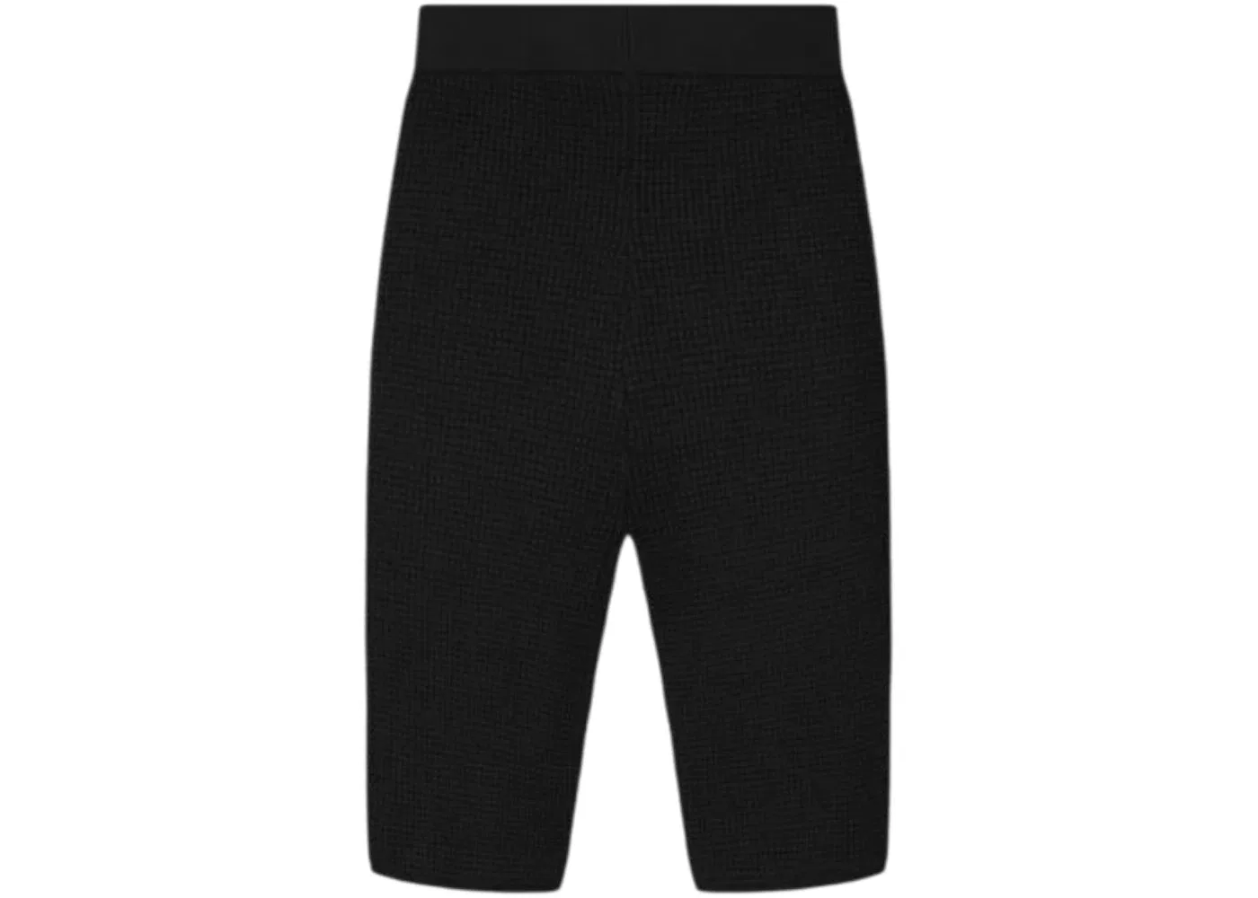Женские шорты с вафельным переплетением Fear of God Essentials, Vintage Black — фото 2